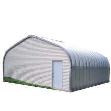 Quonset Hut Stahlblätter und Bogengebäude Metallplatte Quonset Metalldach-Scheibe Metalldach Gebäude Nuss und Bolzendach